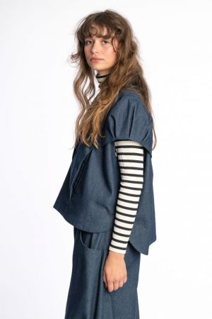 AIKO indigo denim