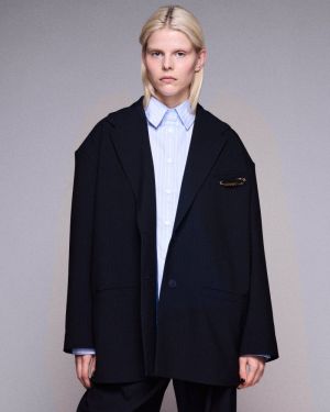 blue pinstripe